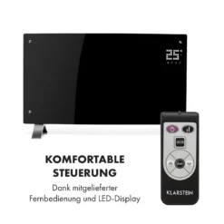 Bornholm Curved Konvektions-Heizgerät Thermostat Timer 2000W -Deutschland Klarstein Verkaufs-Shop 10031979 de 0003 logo