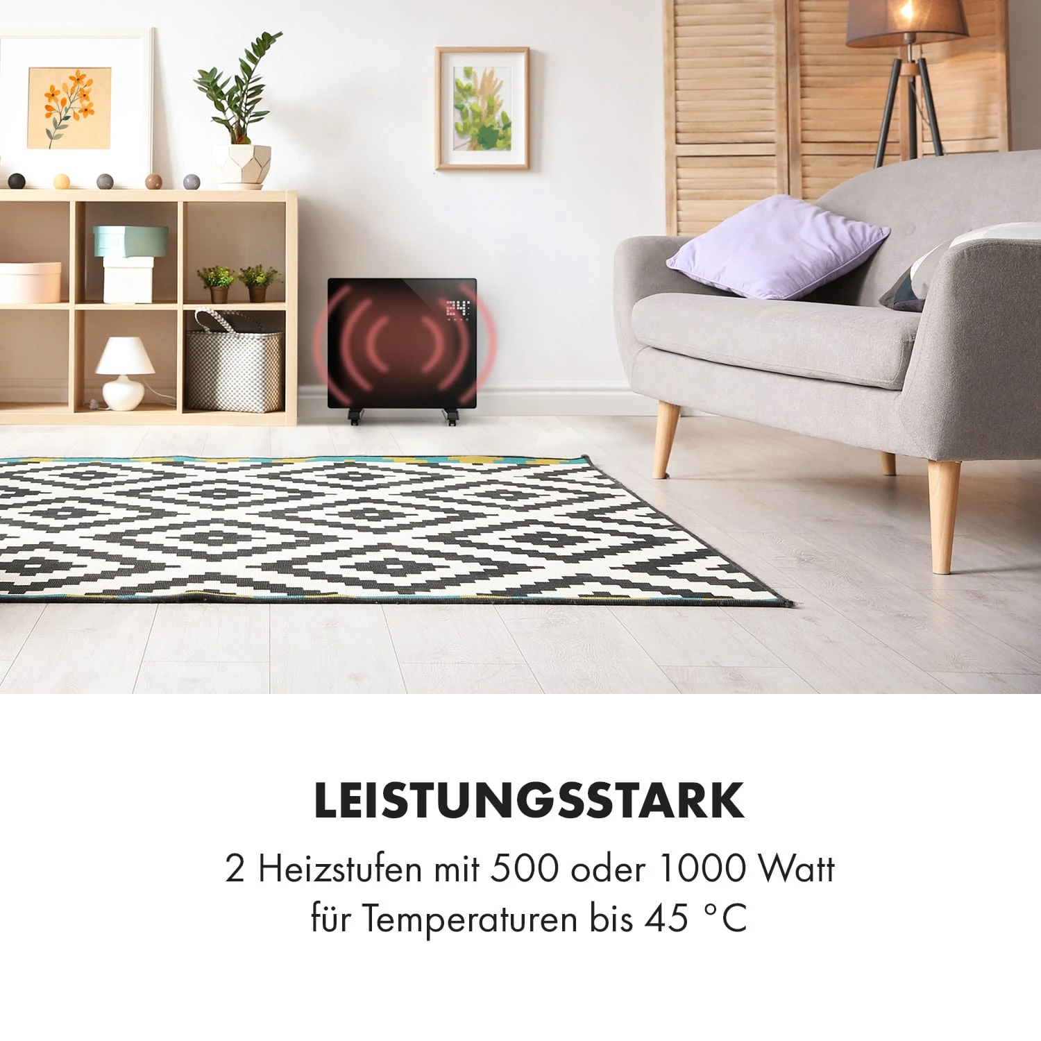 Bornholm Single Konvektions-Heizgerät Thermostat Timer 1000W 70m² Bornholm Single Konvektions-Heizgerät Thermostat Timer 1000W 70m² -Deutschland Klarstein Verkaufs-Shop 10031981 de 0002 logo