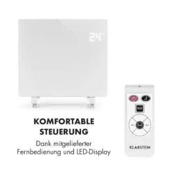 Bornholm Single Konvektions-Heizgerät Thermostat Timer 1000W 70m² -Deutschland Klarstein Verkaufs-Shop 10031982 de 0003 logo