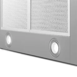 Montblanc 60 Dunstabzugshaube 610m³/h 165W 2x1,5W LED Reling 7 Montblanc 60 Dunstabzugshaube 610m³/h 165W 2x1,5W LED Reling -Deutschland Klarstein Verkaufs-Shop 10031994 yy 0008 detail Klarstein Montblanc 60 Dunstabzugshaube silbergrau