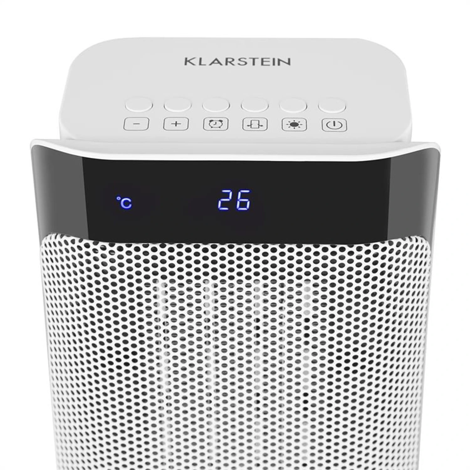 Chaval Heizturm 2.000 W Thermostat Timer Fernbedienung weiß Chaval Heizturm 2.000 W Thermostat Timer Fernbedienung Weiß -Deutschland Klarstein Verkaufs-Shop 10032004 yy 0006 titel detai4 Klarstein Chaval Heizturm weiss