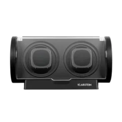 Lugano Uhrenbeweger Kunststoff 2 Uhren 4 Modi Schwarz -Deutschland Klarstein Verkaufs-Shop 10032007 yy 0003 front Klarstein Lugano Uhrenbeweger schwarz