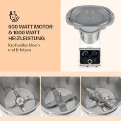 GrandPrix Küchenmaschine 500W / 1000W 2,5l Edelstahl-Rührschüssel -Deutschland Klarstein Verkaufs-Shop 10032089 de 0003 logo