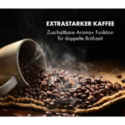 Aromatica X Kaffeemaschine Mahlwerk Glaskanne Aroma+ Edelstahl 3 Aromatica X Kaffeemaschine Mahlwerk Glaskanne Aroma+ Edelstahl -Deutschland Klarstein Verkaufs-Shop 10032102 de 0004 logo