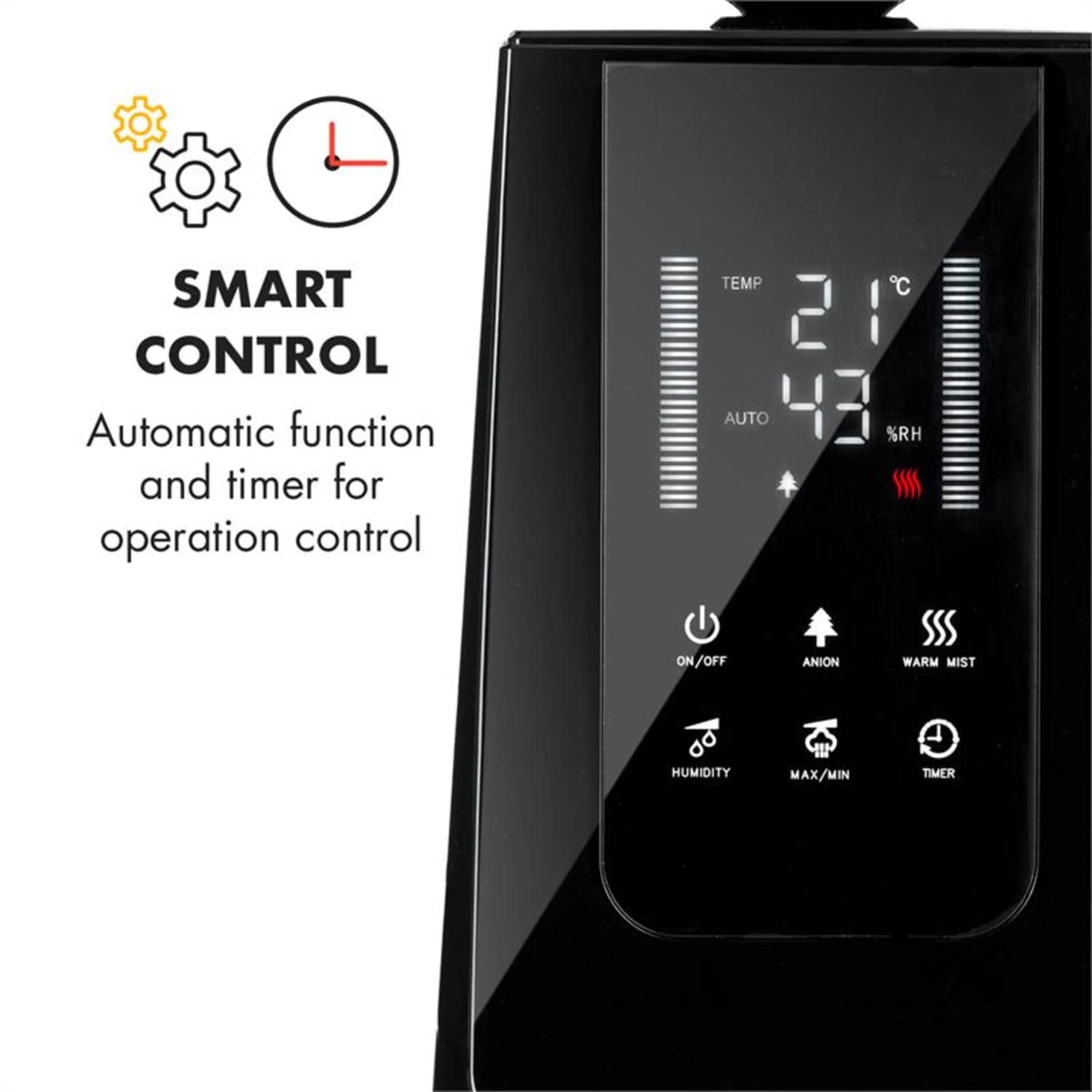 VapoAir Luftbefeuchter Ionisator 350ml/h 5,5l Tank Aroma Fernbedienung VapoAir Luftbefeuchter Ionisator 350ml/h 5,5l Tank Aroma Fernbedienung -Deutschland Klarstein Verkaufs-Shop 10032103 yy 0003 logo Klarstein VapoAir Luftbefeuchter Ionisator reedit