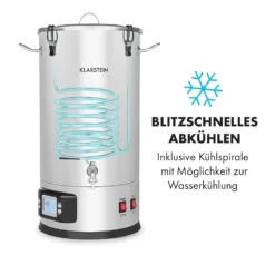 Maischfest Maischekessel 5 Teile 1500/3000W 25l LCD Touch 4 Maischfest Maischekessel 5 Teile 1500/3000W 25l LCD Touch -Deutschland Klarstein Verkaufs-Shop 10032121 de 0005 logo