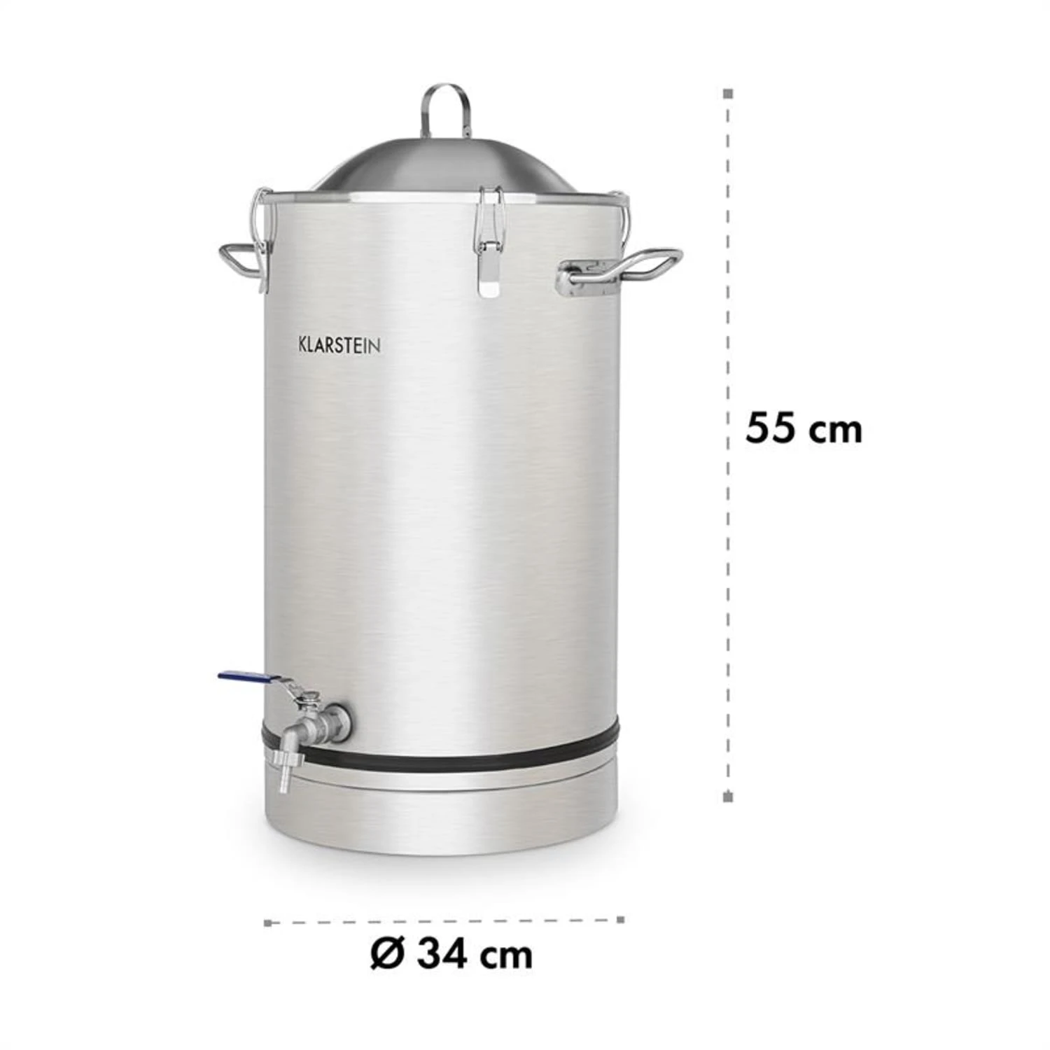 Maischfest Fermenter 25 Fermentierkessel 25 Ltr Gärröhrchen Edelstahl Maischfest Fermenter 25 Fermentierkessel 25 Ltr Gärröhrchen Edelstahl -Deutschland Klarstein Verkaufs-Shop 10032122 yy 0006 logo Klarstein Maischfest Fermenter 25 Gaerkessel 25l