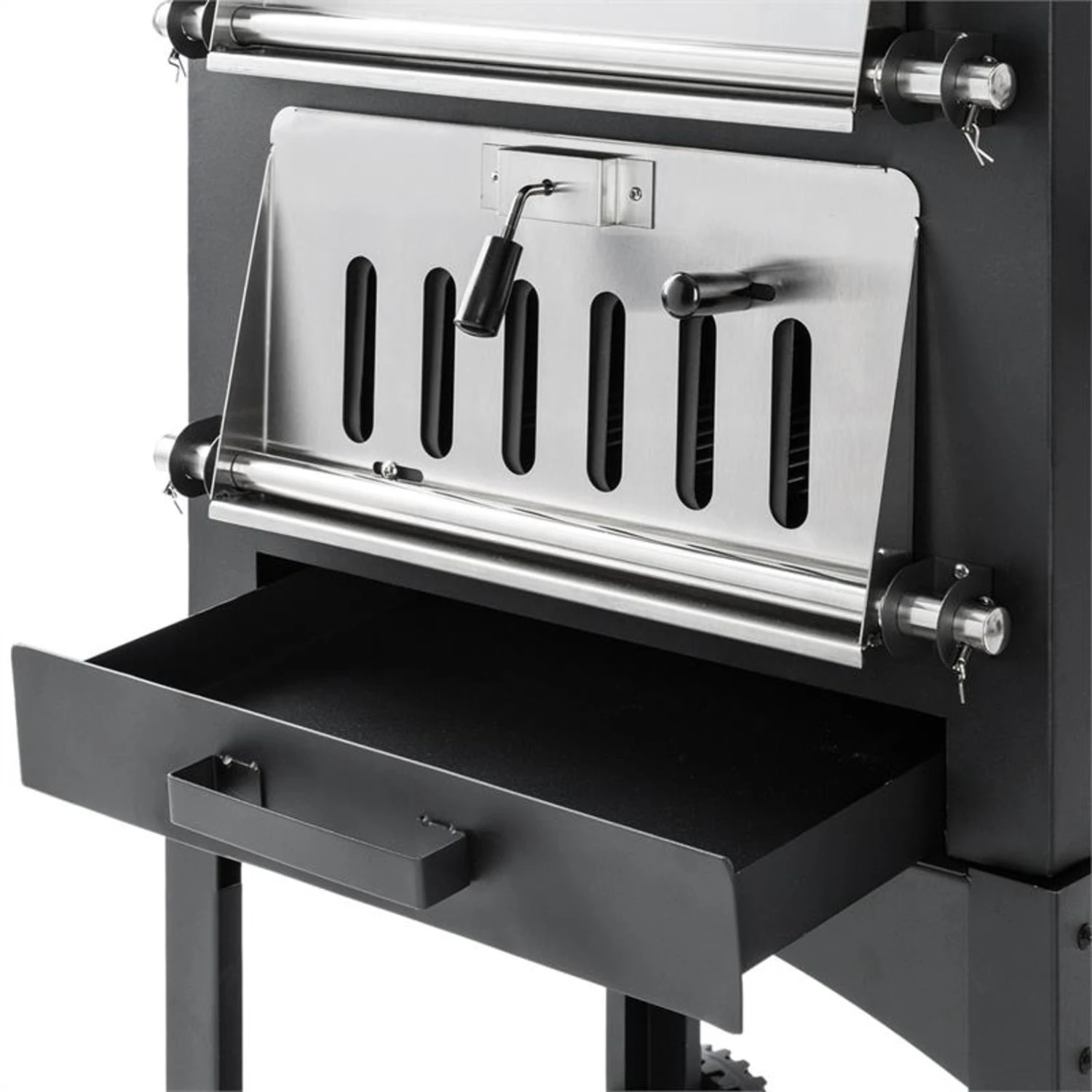 Pizzaiolo Perfetto Pizzaofen 30,5x30,5cm Echtstein 1,2mm Stahl mobil Pizzaiolo Perfetto Pizzaofen 30,5x30,5cm Echtstein 1,2mm Stahl Mobil -Deutschland Klarstein Verkaufs-Shop 10032130 yy 0005 detail pizzaiolo perfet pizzaofen