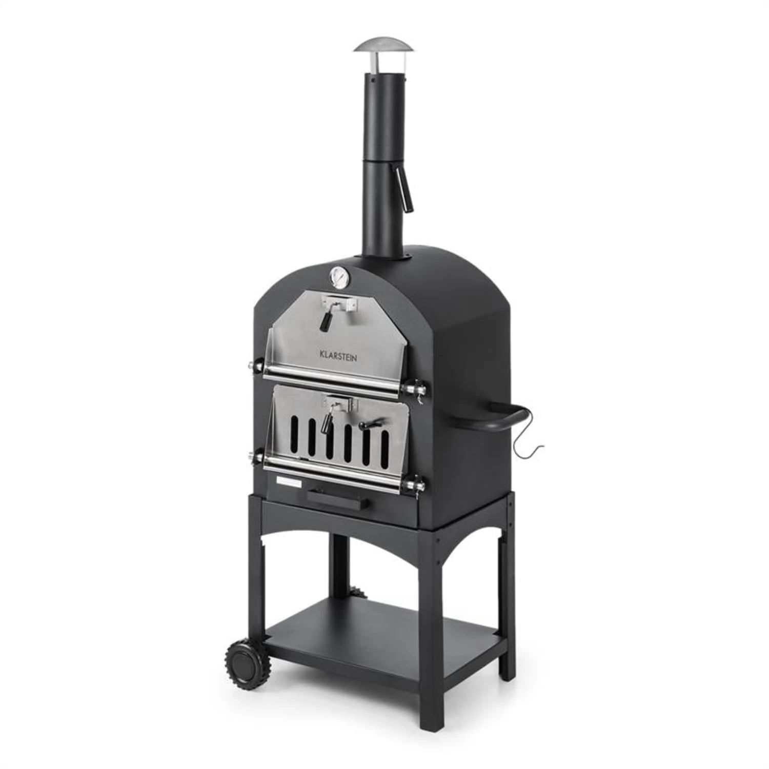 Pizzaiolo Perfetto Pizzaofen 30,5x30,5cm Echtstein 1,2mm Stahl mobil Pizzaiolo Perfetto Pizzaofen 30,5x30,5cm Echtstein 1,2mm Stahl Mobil -Deutschland Klarstein Verkaufs-Shop 10032130 yy 0011 titel pizzaiolo perfet pizzaofen