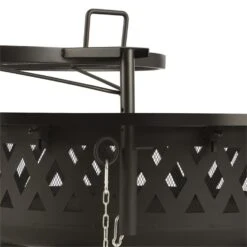 Rosario 3-in-1-Feuerschale Ø120cm | 70cm Grill | Tischplatte Stahl -Deutschland Klarstein Verkaufs-Shop 10032141 yy 0006 detail Blumfeldt Rosario 3in1 Feuerschale