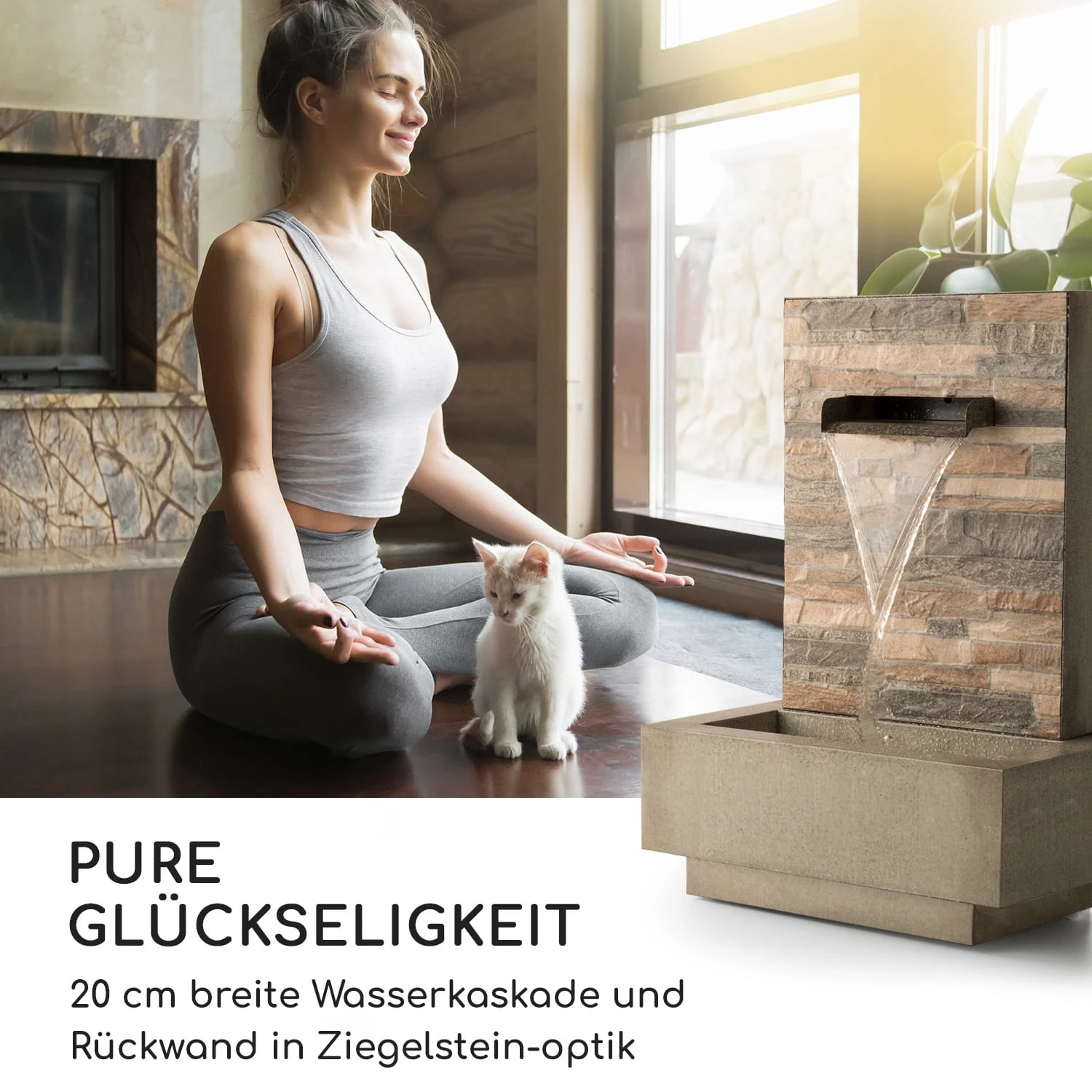 Watergate Gartenbrunnen In/Outdoor 15W Pumpe 10m Kabel verzinkt Watergate Gartenbrunnen In/Outdoor 15W Pumpe 10m Kabel Verzinkt -Deutschland Klarstein Verkaufs-Shop 10032262 de 0002 logo