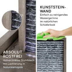 Imperia Gartenbrunnen In/Outdoor 10W Pumpe 10m Kabel Verzinkt -Deutschland Klarstein Verkaufs-Shop 10032263 de 0006 logo