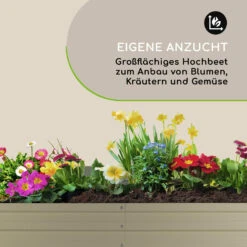 High Grow Straight Hochbeet 180x60x90cm 970l Stahl Verzinkt Silber -Deutschland Klarstein Verkaufs-Shop 10032316 de 0006 logo