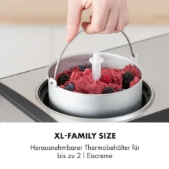 Dolce Bacio Eiscremebereiter Kompressor 2l LCD-Display Touch Edelstahl -Deutschland Klarstein Verkaufs-Shop 10032322 de 0004 logo