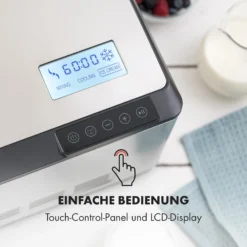 Dolce Bacio Eiscremebereiter Kompressor 2l LCD-Display Touch Edelstahl -Deutschland Klarstein Verkaufs-Shop 10032322 de 0006 logo