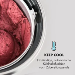 Dolce Bacio Eiscremebereiter Kompressor 2l LCD-Display Touch Edelstahl -Deutschland Klarstein Verkaufs-Shop 10032322 de 0008 logo