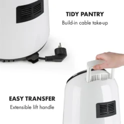 AirVital Heißluftfritteuse 1300W 2,5l CeraPlus-Antihaft Touch Weiß -Deutschland Klarstein Verkaufs-Shop 10032331 yy 0009 logo Klarstein AirVital Heissluftfritteuse 1300W weiss