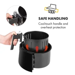 AirVital Heißluftfritteuse 1300W 2,5l CeraPlus-Antihaft Touch Schwarz -Deutschland Klarstein Verkaufs-Shop 10032332 yy 0008 logo Klarstein AirVital Heissluftfritteuse 1300W schwarz