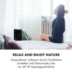 Skyscraper Horizon Luftkühler Ventilator 60W 486m³/h 3,5L Tank 5 Skyscraper Horizon Luftkühler Ventilator 60W 486m³/h 3,5L Tank -Deutschland Klarstein Verkaufs-Shop 10032337 de 0006 logo
