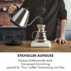 Garcon Wasserkocher 1L 2000W Warmhaltefunktion Schwanenhals Edelstahl 2 Garcon Wasserkocher 1L 2000W Warmhaltefunktion Schwanenhals Edelstahl -Deutschland Klarstein Verkaufs-Shop 10032533 de 0003 logo