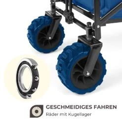 Easy Rider Bollerwagen Bis 70kg Teleskopstange Zusammenklappbar Blau -Deutschland Klarstein Verkaufs-Shop 10032542 de 0004 logo