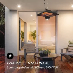 Heat Square Infrarot-Heizstrahler 1000/2000W Carbon IP24 LED 2 Heat Square Infrarot-Heizstrahler 1000/2000W Carbon IP24 LED -Deutschland Klarstein Verkaufs-Shop 10032565 de 0003 logo