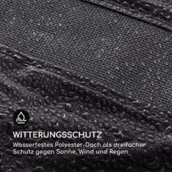 Senator Lounge Gartenliege 188x208x205cm Sonnendach Polyester Stahl -Deutschland Klarstein Verkaufs-Shop 10032568 de 0006 logo