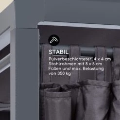 Senator Lounge Gartenliege 188x208x205cm Sonnendach Polyester Stahl -Deutschland Klarstein Verkaufs-Shop 10032568 de 0007 logo