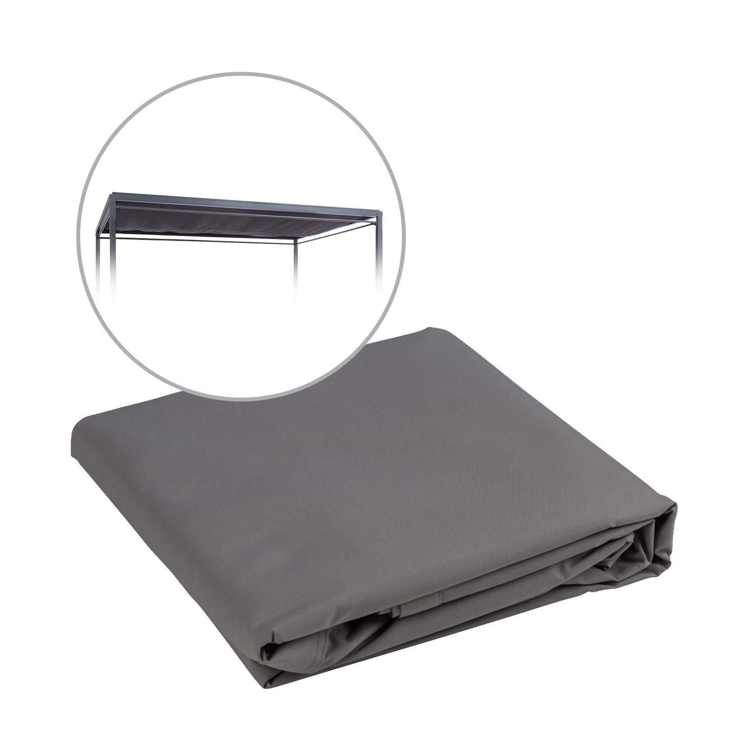 Senator Ersatzdach Sonnenschutz Polyester wasserdicht grau Senator Ersatzdach Sonnenschutz Polyester Wasserdicht Grau -Deutschland Klarstein Verkaufs-Shop 10032571 yy 0001 titel Blumfeldt Senator Ersatzdach grau reedit