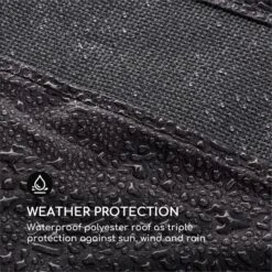 Senator Ersatzdach Sonnenschutz Polyester Wasserdicht Grau 2 Senator Ersatzdach Sonnenschutz Polyester Wasserdicht Grau -Deutschland Klarstein Verkaufs-Shop 10032571 yy 0003 logo Blumfeldt Senator Ersatzdach grau