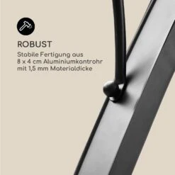 Palazzo Pavillon 4x3m Faltdach Polyester Aluminium Schwarz / Grau -Deutschland Klarstein Verkaufs-Shop 10032577 de 0004 logo