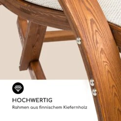 Mauritius Schwingliege Mit Dach ComfortMesh 180kg Max.wetterfest Creme -Deutschland Klarstein Verkaufs-Shop 10032587 de 0006 logo