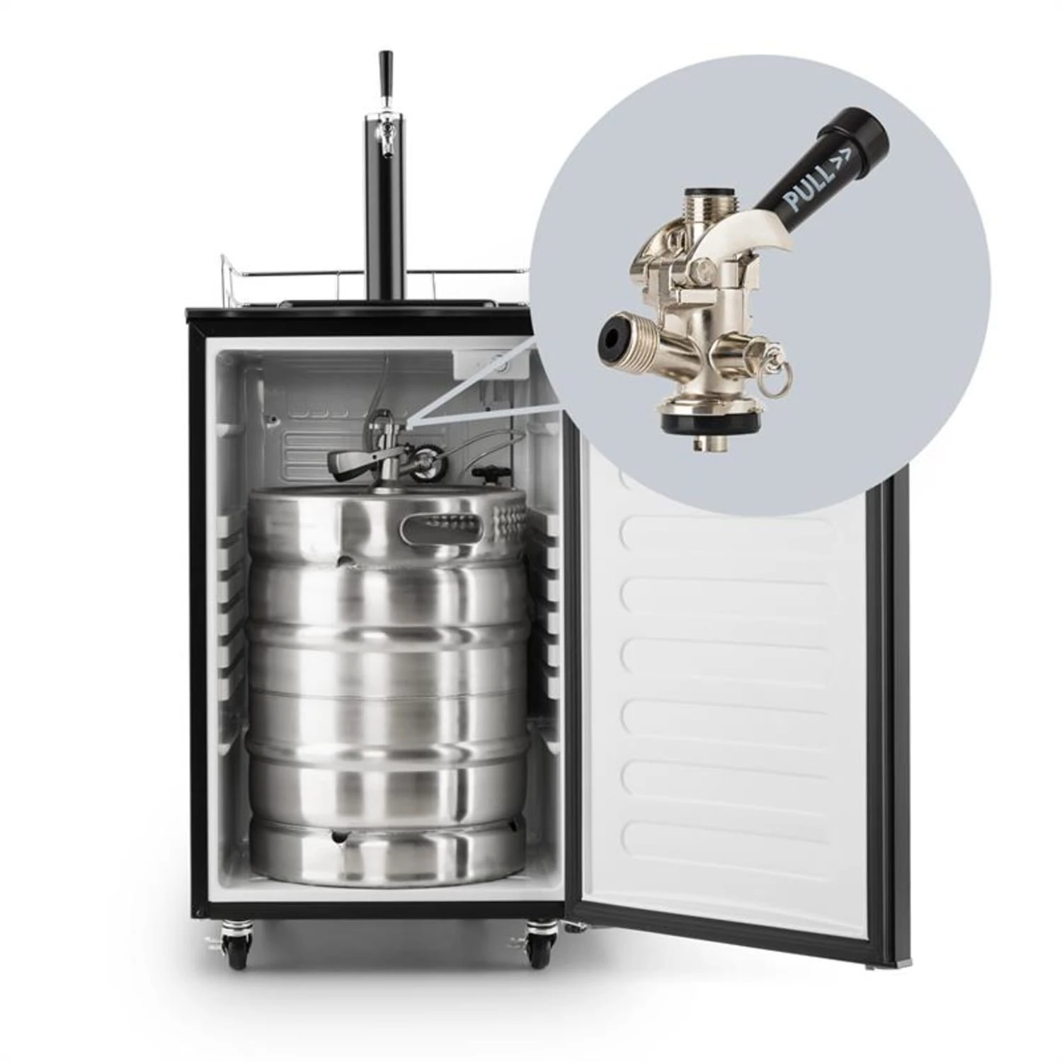 Korbzapfkopf Typ S Für Big Spender Single Und Big Spender Double -Deutschland Klarstein Verkaufs-Shop 10032643 yy 0002 detail Klarstein Korbzapfkopf Typ S fuer Big Spender