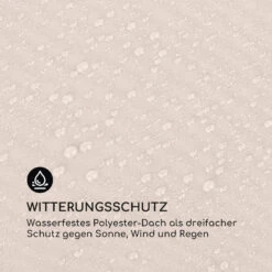 Pantheon Roof Ersatzdach 3 X 4 M Beige -Deutschland Klarstein Verkaufs-Shop 10032657 de 0003 logo