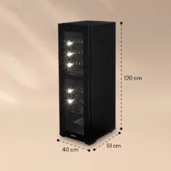 Shiraz 39 Duo Weinkühlschrank 2 Zonen 105l 39 Flaschen -Deutschland Klarstein Verkaufs-Shop 10032661 yy 0007 logo