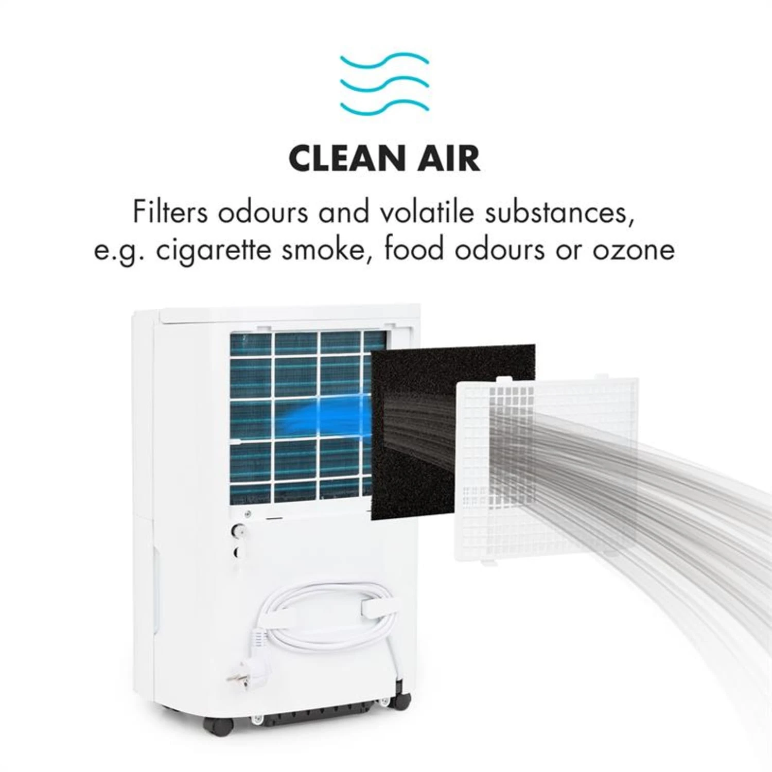 Aktivkohle-Filter Für DryFy 20 & 30 Luftentfeuchter Ersatzfilter -Deutschland Klarstein Verkaufs-Shop 10032669 yy 0002 logo Klarstein Aktivkohle Filter fuer DryFy 20 und 30