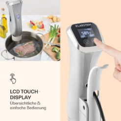 Quickstick Sous Vide Garer Thermostat: 50-95 °C Für 20 L Edelstahl 3 Quickstick Sous Vide Garer Thermostat: 50-95 °C Für 20 L Edelstahl -Deutschland Klarstein Verkaufs-Shop 10032670 de 0004 logo