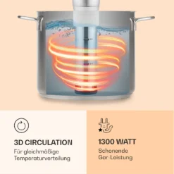 Quickstick Sous Vide Garer Thermostat: 50-95 °C Für 20 L Edelstahl 4 Quickstick Sous Vide Garer Thermostat: 50-95 °C Für 20 L Edelstahl -Deutschland Klarstein Verkaufs-Shop 10032670 de 0005 logo