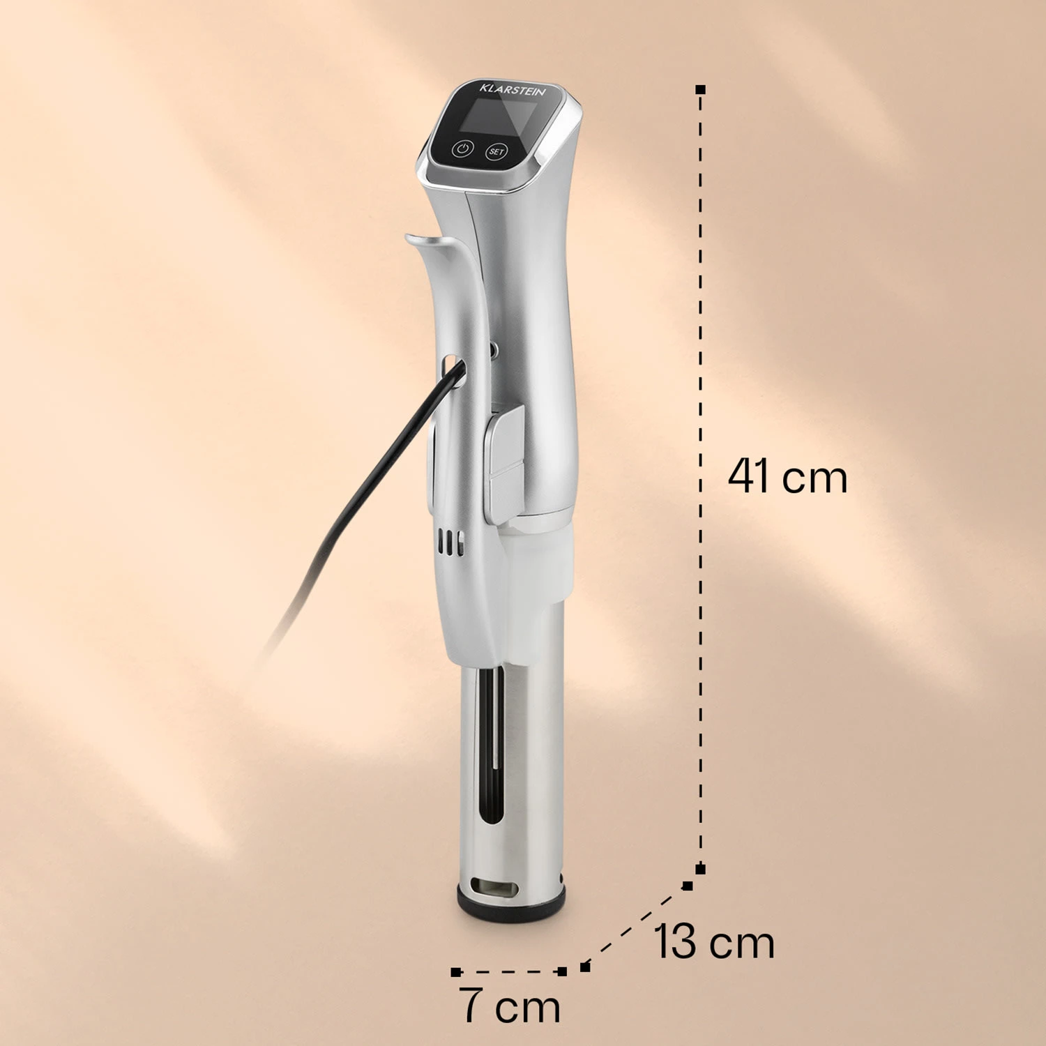 Quickstick Sous Vide Garer Thermostat: 50-95 °C für 20 L Edelstahl Quickstick Sous Vide Garer Thermostat: 50-95 °C Für 20 L Edelstahl -Deutschland Klarstein Verkaufs-Shop 10032670 yy 0007 logo