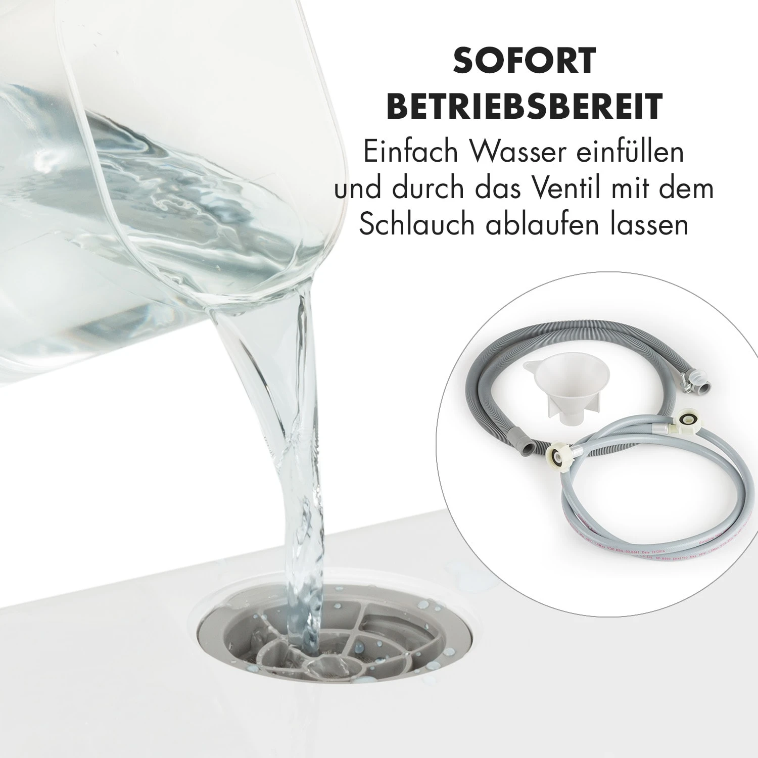 Amazonia Mini Geschirrspülmaschine 6 Programme LED-Display Amazonia Mini Geschirrspülmaschine 6 Programme LED-Display -Deutschland Klarstein Verkaufs-Shop 10032678 de 0008 logo