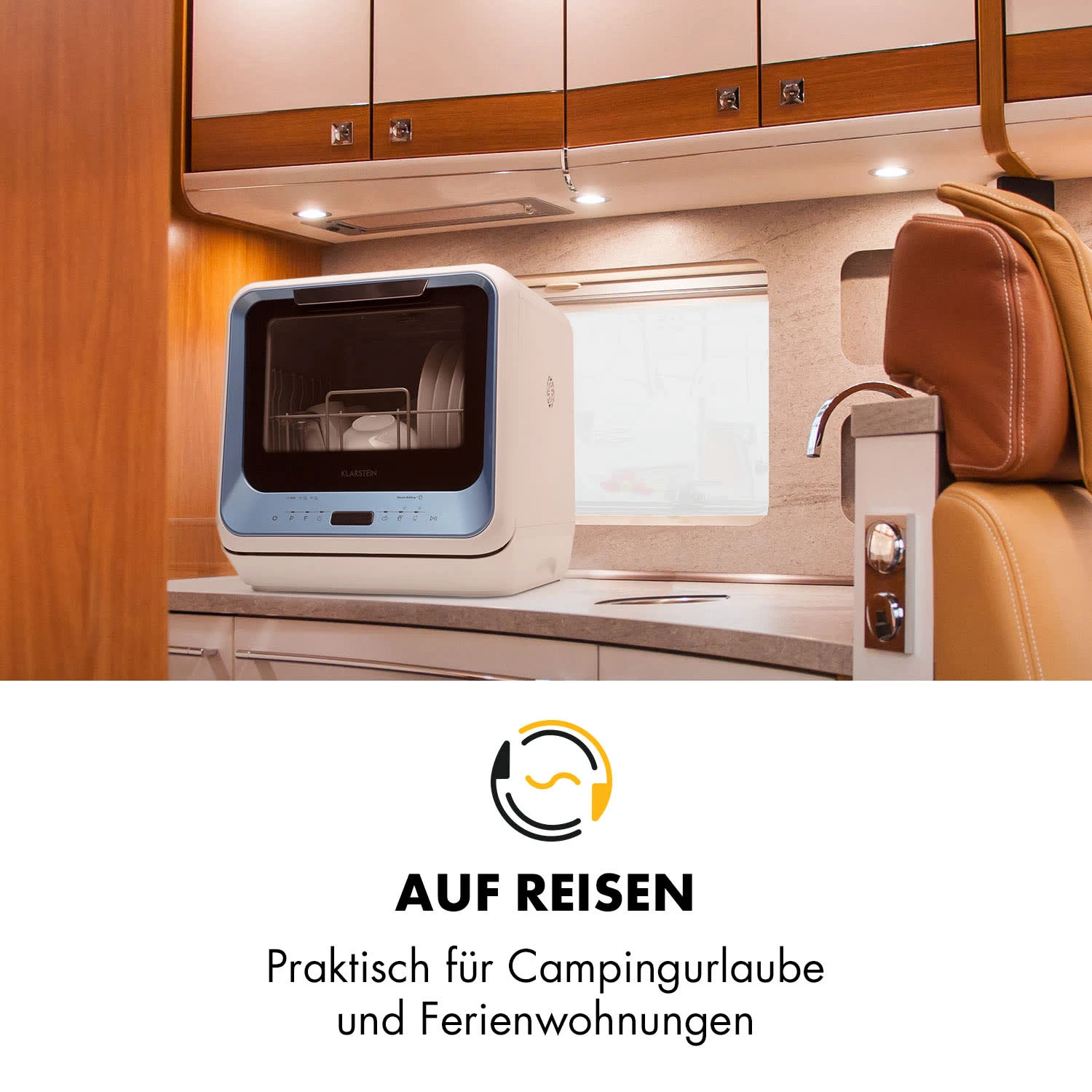 Amazonia Mini Geschirrspülmaschine 6 Programme LED-Display Amazonia Mini Geschirrspülmaschine 6 Programme LED-Display -Deutschland Klarstein Verkaufs-Shop 10032678 de 0009 logo