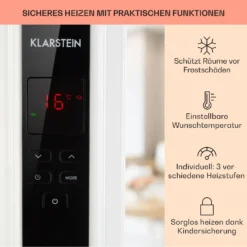 Thermaxx 2500 Ölradiator 2500W 5-35° C 24h-Timer Weiß/schwarz 3 Thermaxx 2500 Ölradiator 2500W 5-35° C 24h-Timer Weiß/schwarz -Deutschland Klarstein Verkaufs-Shop 10032775 de 0004 usp