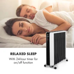 Thermaxx 2500 Ölradiator 2500W 5-35° C 24h-Timer Weiß/schwarz 7 Thermaxx 2500 Ölradiator 2500W 5-35° C 24h-Timer Weiß/schwarz -Deutschland Klarstein Verkaufs-Shop 10032775 yy 0008 logo Klarstein Thermaxx 2500 oelradiator weiss schwarz