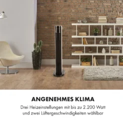 Hightower Heat Deluxe Heizlüfter Ventilator 2200W Thermostat 35°C -Deutschland Klarstein Verkaufs-Shop 10032777 de 0004 logo