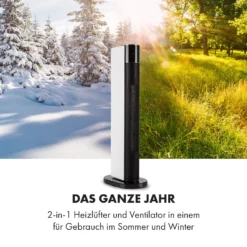 Hightower Heat Deluxe Heizlüfter Ventilator 2200W Thermostat 35°C -Deutschland Klarstein Verkaufs-Shop 10032777 de 0005 logo