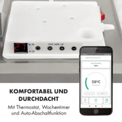 Wonderwall Smart Infrarotheizung 60x100cm App 600W Wochentimer IP24 7 Wonderwall Smart Infrarotheizung 60x100cm App 600W Wochentimer IP24 -Deutschland Klarstein Verkaufs-Shop 10032782 de 0008 logo