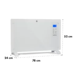 Norderney Konvektions-Heizgerät Thermostat Timer 2000W 30m² Weiß -Deutschland Klarstein Verkaufs-Shop 10032790 yy 0008 logo