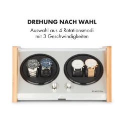 Hanoi 4 Uhrenbeweger, 4 Uhren, 3 Geschwindigkeiten, 4 Modi, Bambus -Deutschland Klarstein Verkaufs-Shop 10032798 de 0004 logo