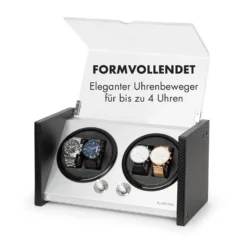 Tokyo 4 Uhrenbeweger, 4 Uhren, 3 Geschwindigkeiten, 4 Modi, Schwarz 2 Tokyo 4 Uhrenbeweger, 4 Uhren, 3 Geschwindigkeiten, 4 Modi, Schwarz -Deutschland Klarstein Verkaufs-Shop 10032800 de 0003 logo