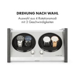 Tokyo 4 Uhrenbeweger, 4 Uhren, 3 Geschwindigkeiten, 4 Modi, Schwarz 3 Tokyo 4 Uhrenbeweger, 4 Uhren, 3 Geschwindigkeiten, 4 Modi, Schwarz -Deutschland Klarstein Verkaufs-Shop 10032800 de 0004 logo